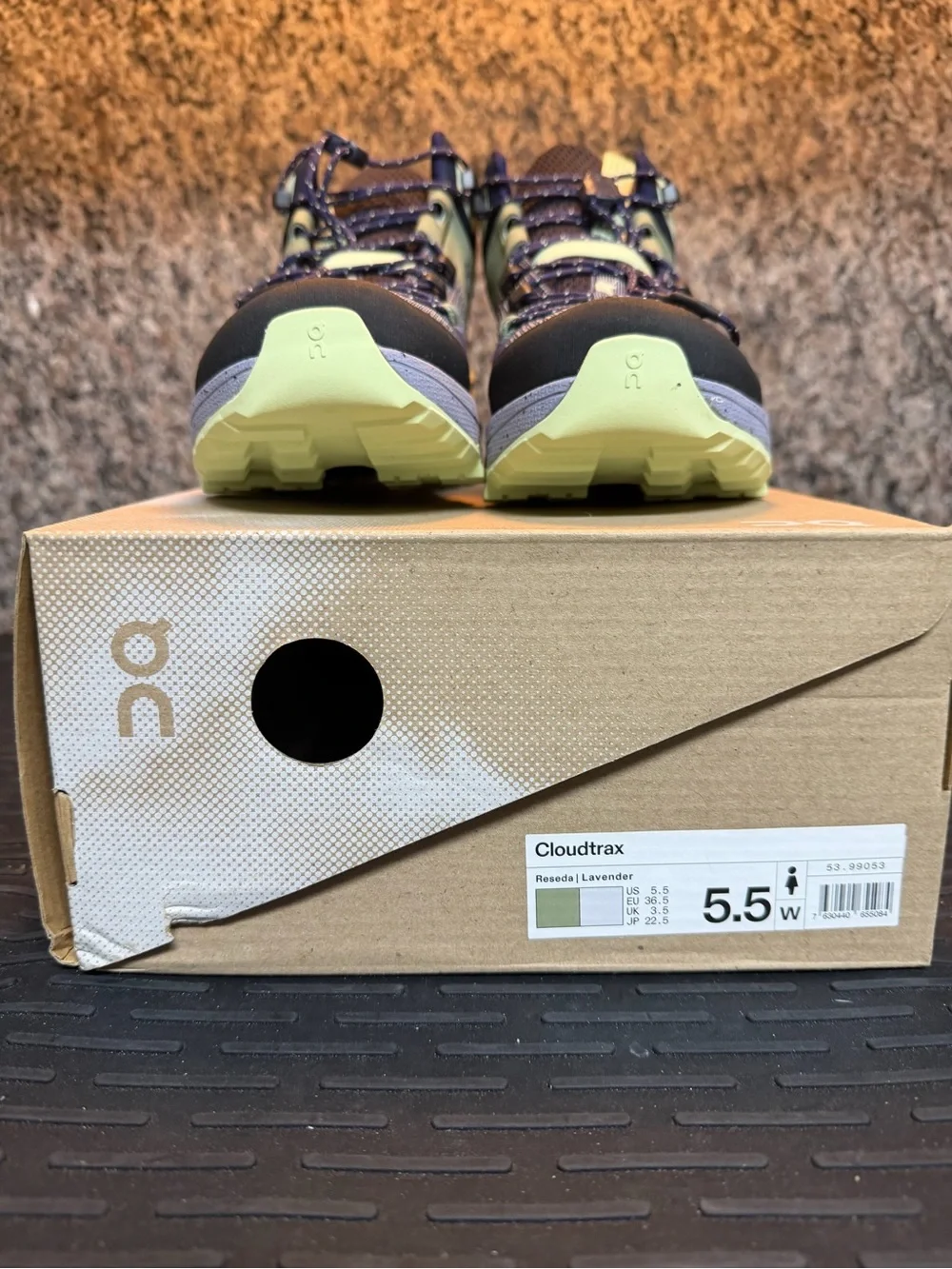 On Running Men's Mid-Top Hiking Boots in Navy and Olive